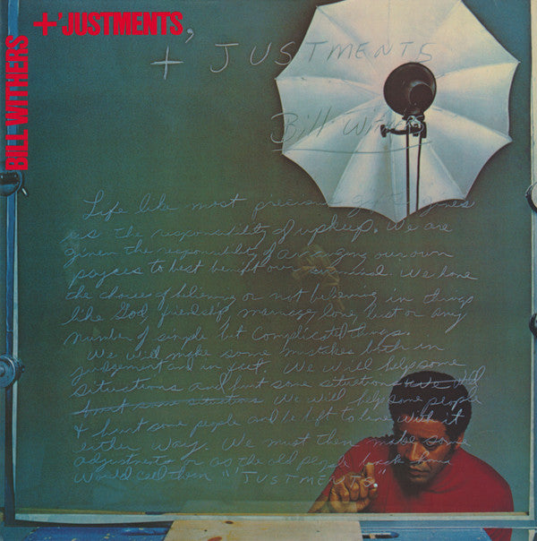 Bill Withers - Justments Vinyl LP Album (180g Club Edition Reissue, Near Mint Condition) - Perfect for Jazz & Soul Music Collectors & Audiophiles
