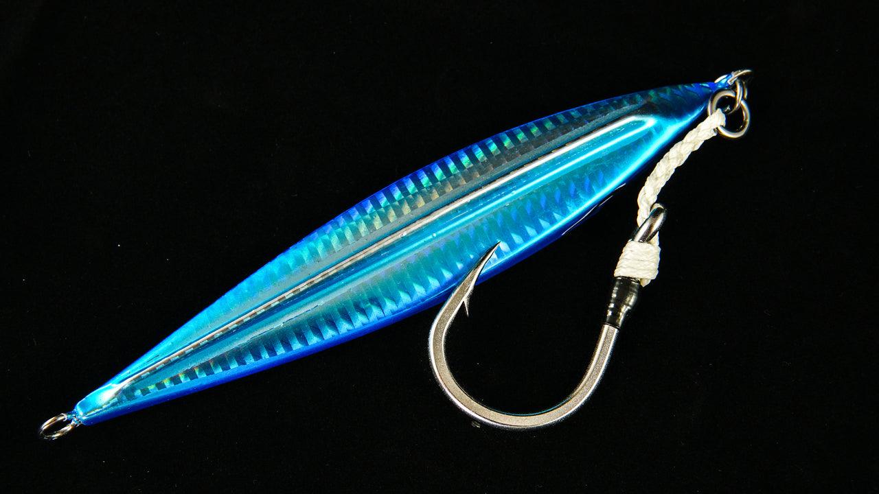 Jigging World Demon Single Assist Hooks - Premium Saltwater Fishing Hooks for Tuna, Swordfish & Big Game Fishing - Heavy Duty Stainless Steel Hooks with Sharp Point for Deep Sea & Offshore Angling