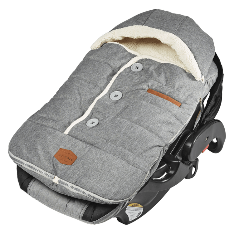 JJ Cole Urban Bundle Me Infant Car Seat Cover - Soft & Warm Winter Car Seat Liner for Babies - Perfect for Strollers, Car Seats, and Outdoor Adventures