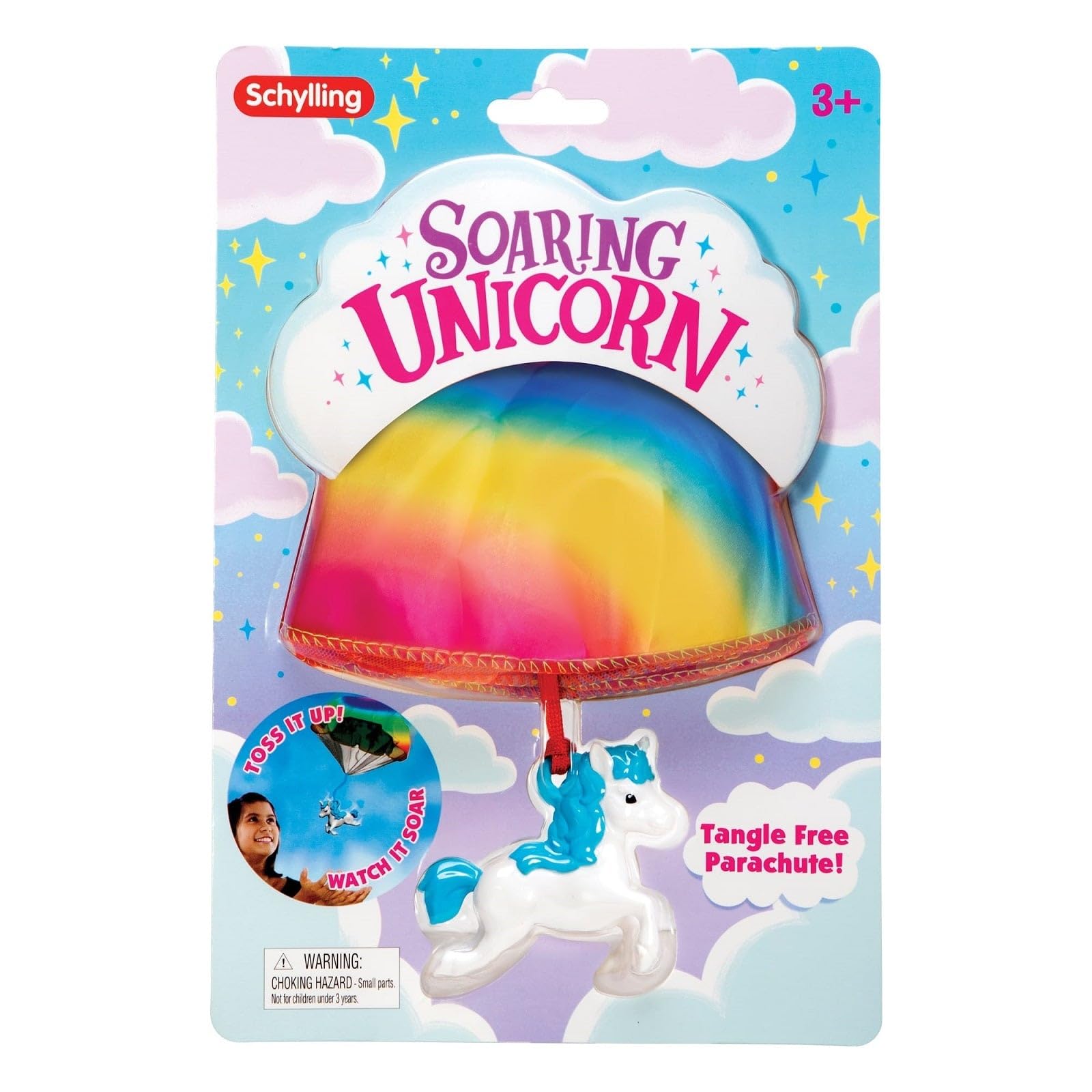 Schylling Soaring Unicorn Toy - Magical Flying Unicorn for Kids | Perfect for Birthday Gifts, Playtime & Fantasy Adventures | 1 EA