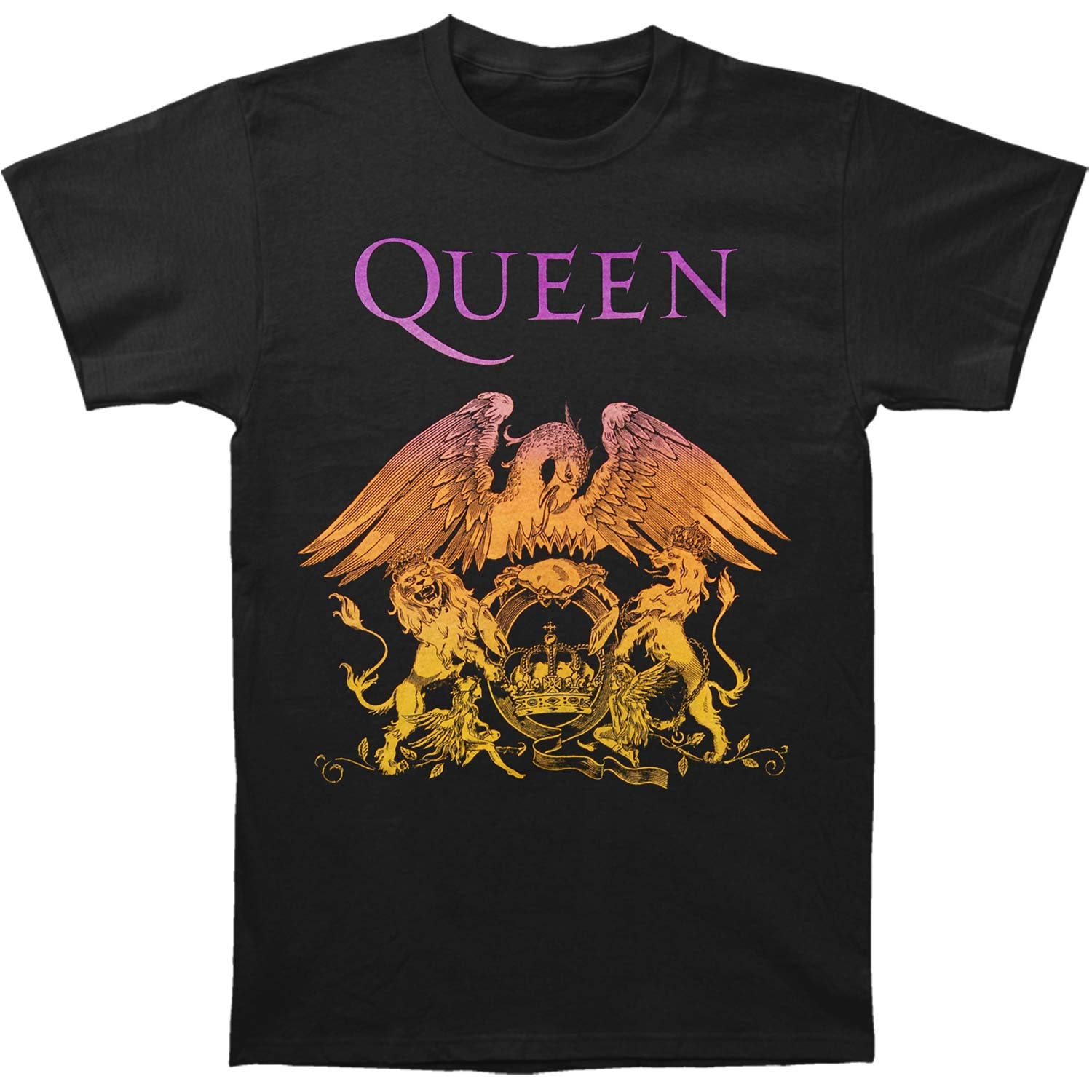 Queen Size Gradient Crest Shirt for Women - Stylish Black Blouse for Office & Evening Wear - Fashionable Tops for Work, Parties & Date Nights