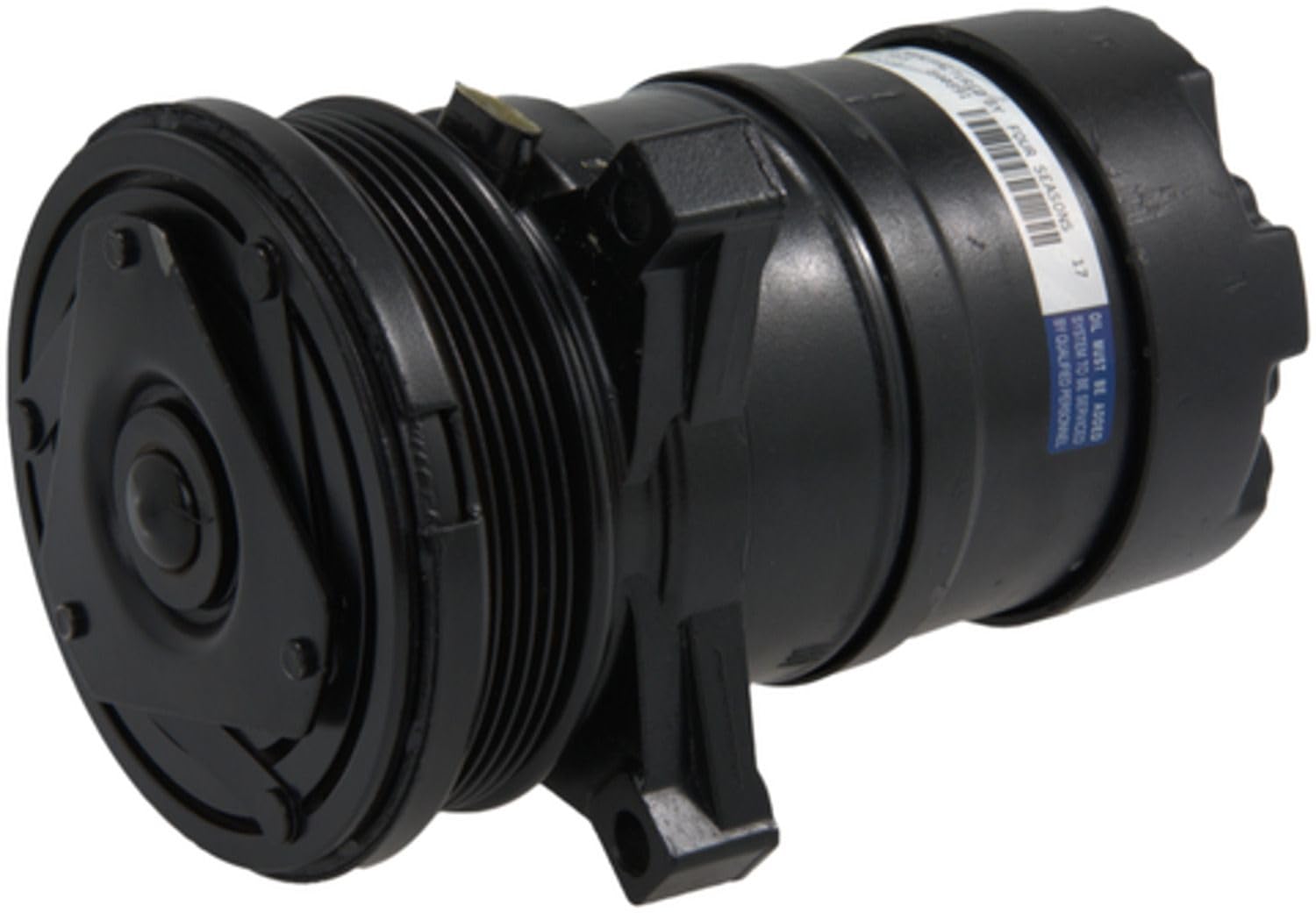 Four Seasons 57955 Remanufactured AC Compressor - High Performance Replacement for Car Air Conditioning Systems - Perfect for DIY Auto Repair & Summer Driving Comfort
