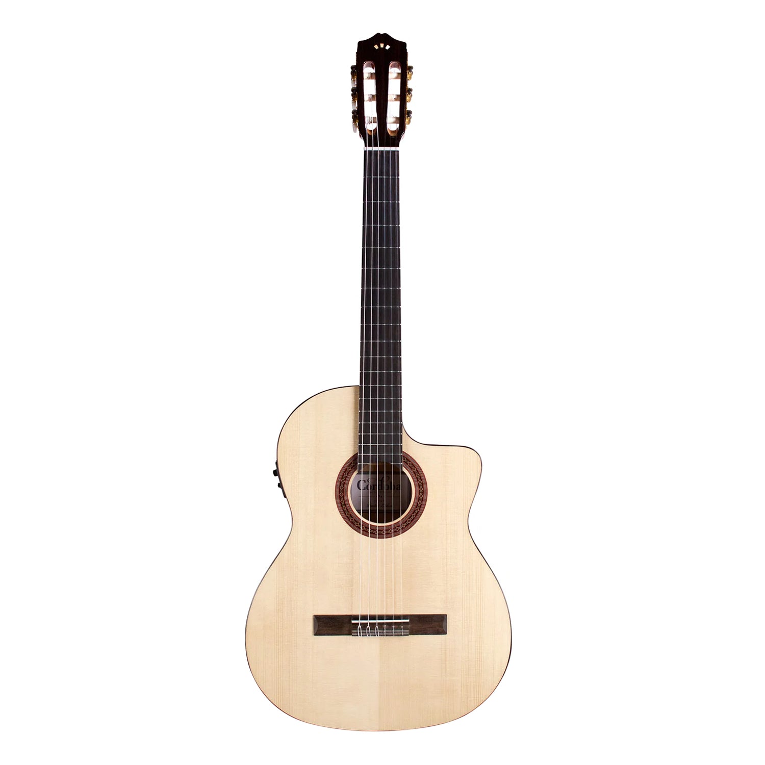 Córdoba C5 CET Limited Edition Nylon String Acoustic-Electric Guitar - Natural Finish | Classical Guitar for Flamenco, Fingerstyle & Live Performances
