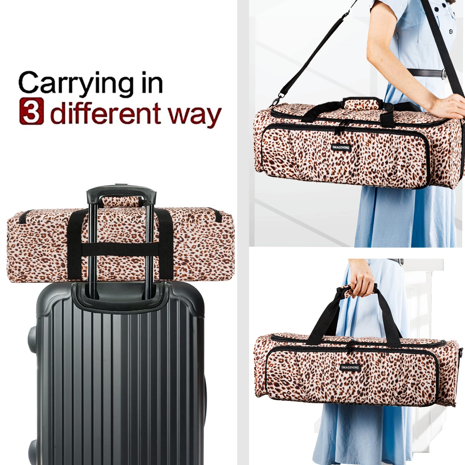 Premium Carrying Case for Cricut Maker 4/3, Explore Air 2/3/4 - Large Storage Bag with Multiple Pockets for Cricut Accessories & Supplies - Perfect for Crafting, Travel & Machine Protection