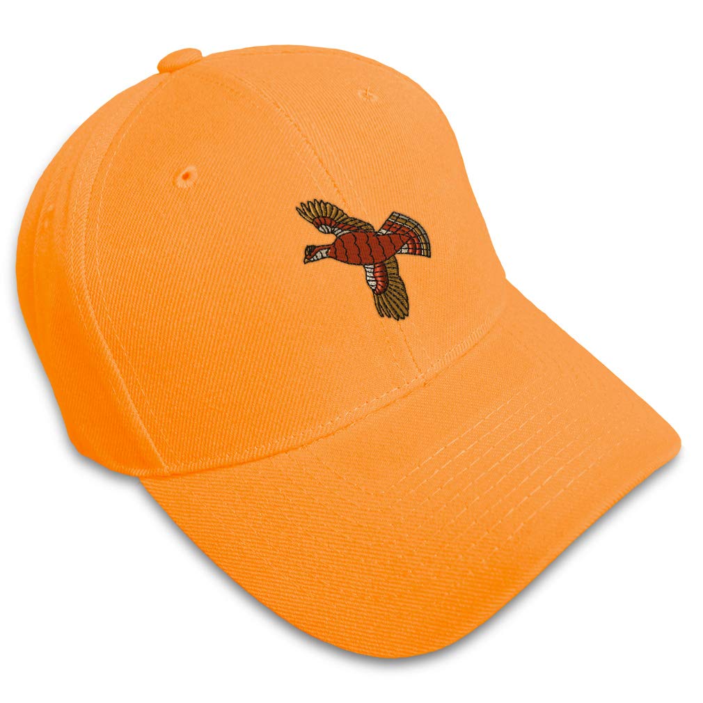 Stylish Baseball Cap with Grouse Embroidery - Animal & Bird Design Unisex Hat for Men & Women - Perfect for Outdoor Activities, Sports & Casual Wear