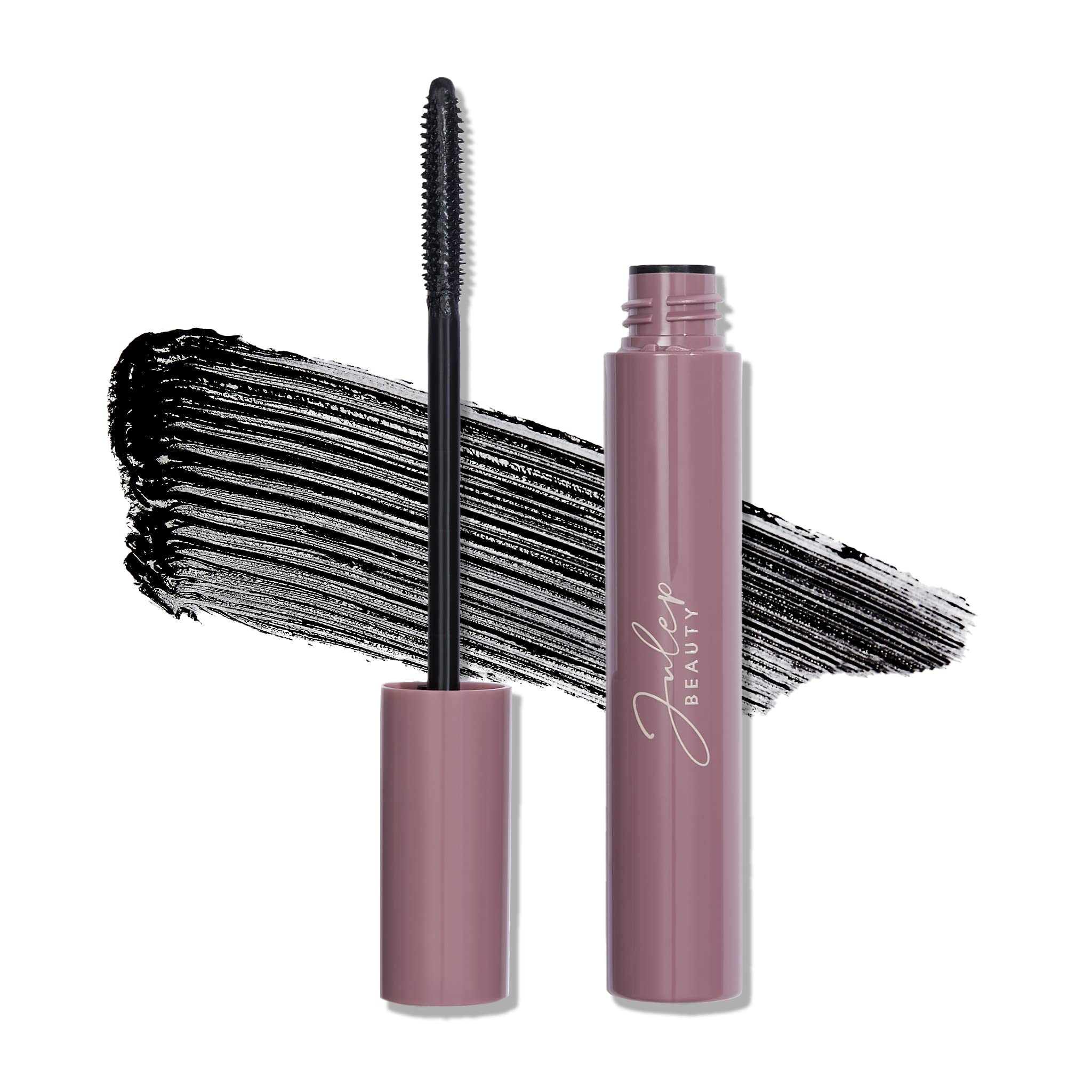 Julep Length Matters Buildable Lengthening Lash Mascara - Black (0.34 Fl Oz) | Volumizing & Defining for Natural or Dramatic Looks | Perfect for Daytime Office Wear or Evening Events