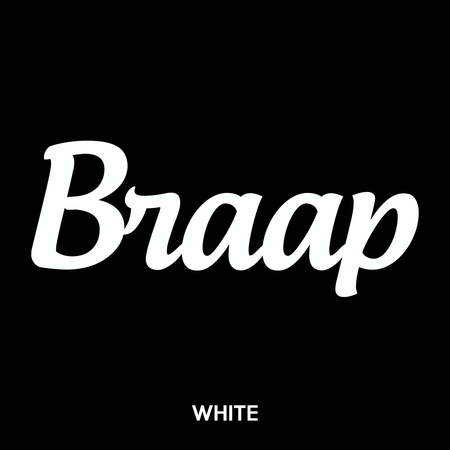 Braap Motorcycle Trucker Hat - Black Snapback for Motocross & Dirt Bike Riders