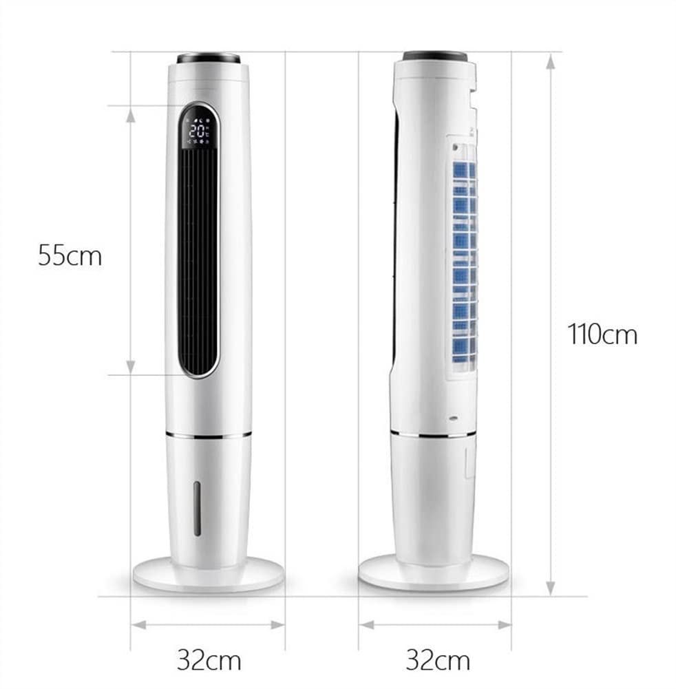 Bladeless Tower Fan with Remote - Quiet, Portable Oscillating Floor Fan with 12H Timer for Bedroom, Living Room & Office | Space-Saving Cooling Solution for Home & Workspace