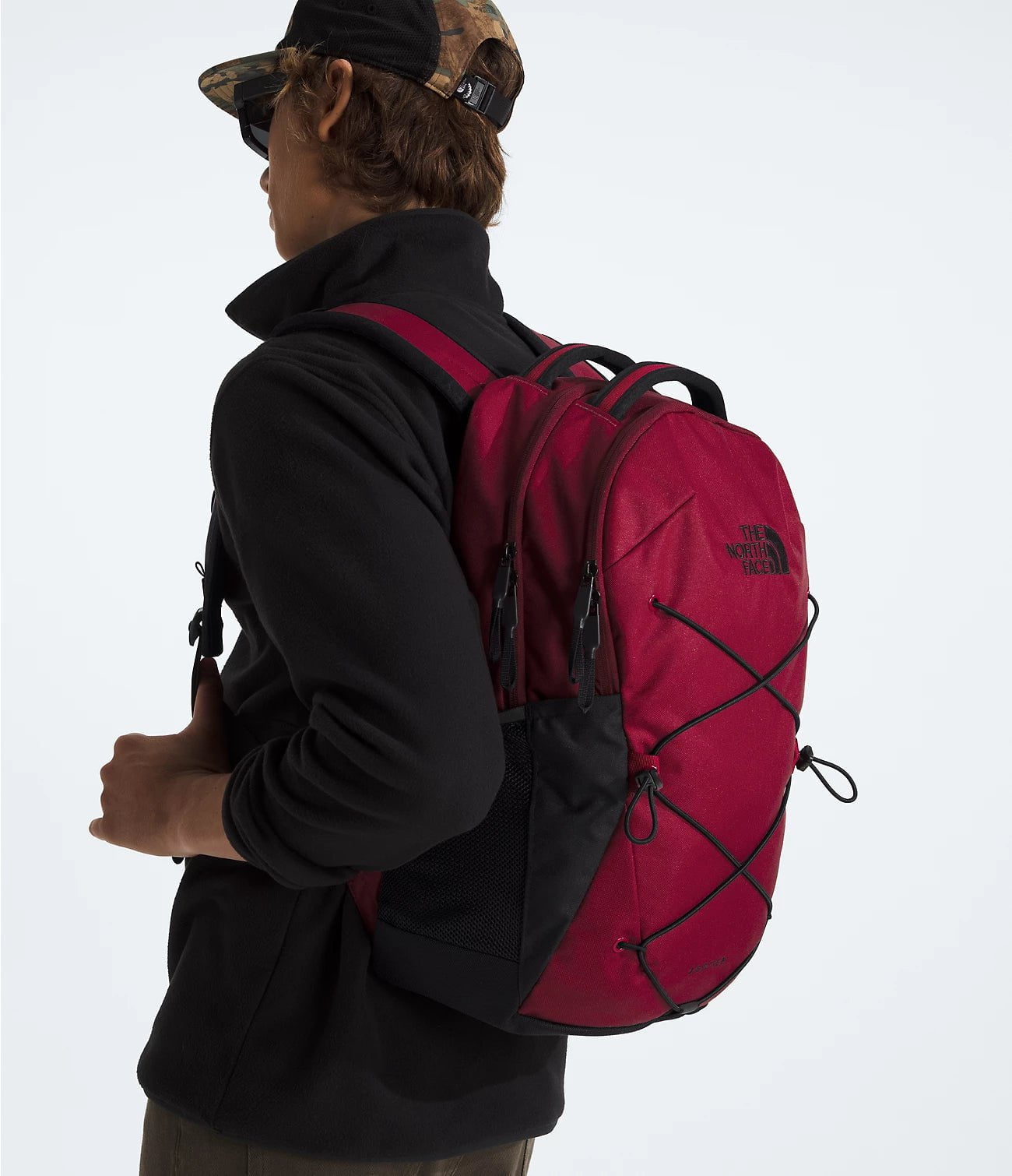 The North Face Jester Backpack - Durable School & Travel Backpack for Men & Women - Water-Resistant Laptop Backpack with USB Port - Perfect for College, Hiking & Commuting