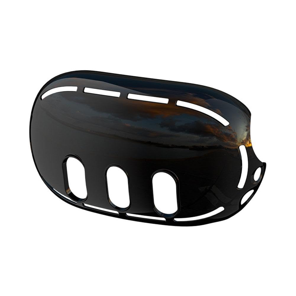 Meta Quest 3 Protective Case - Electroplated Transparent VR Helmet Cover, Scratch-Resistant Face Mask Shield for Meta Quest 3 Headset - Perfect for VR Gaming, Travel & Home Entertainment