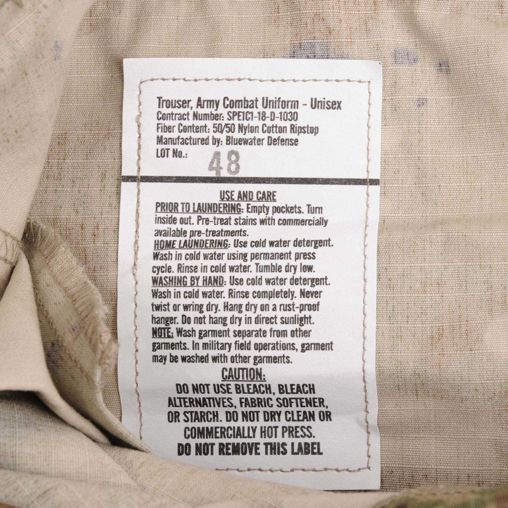 US Army Insect Shield Combat Pants - Deadstock Camo Medium Regular (NOS) - Durable Outdoor Hiking & Tactical Gear for Hunting & Survival