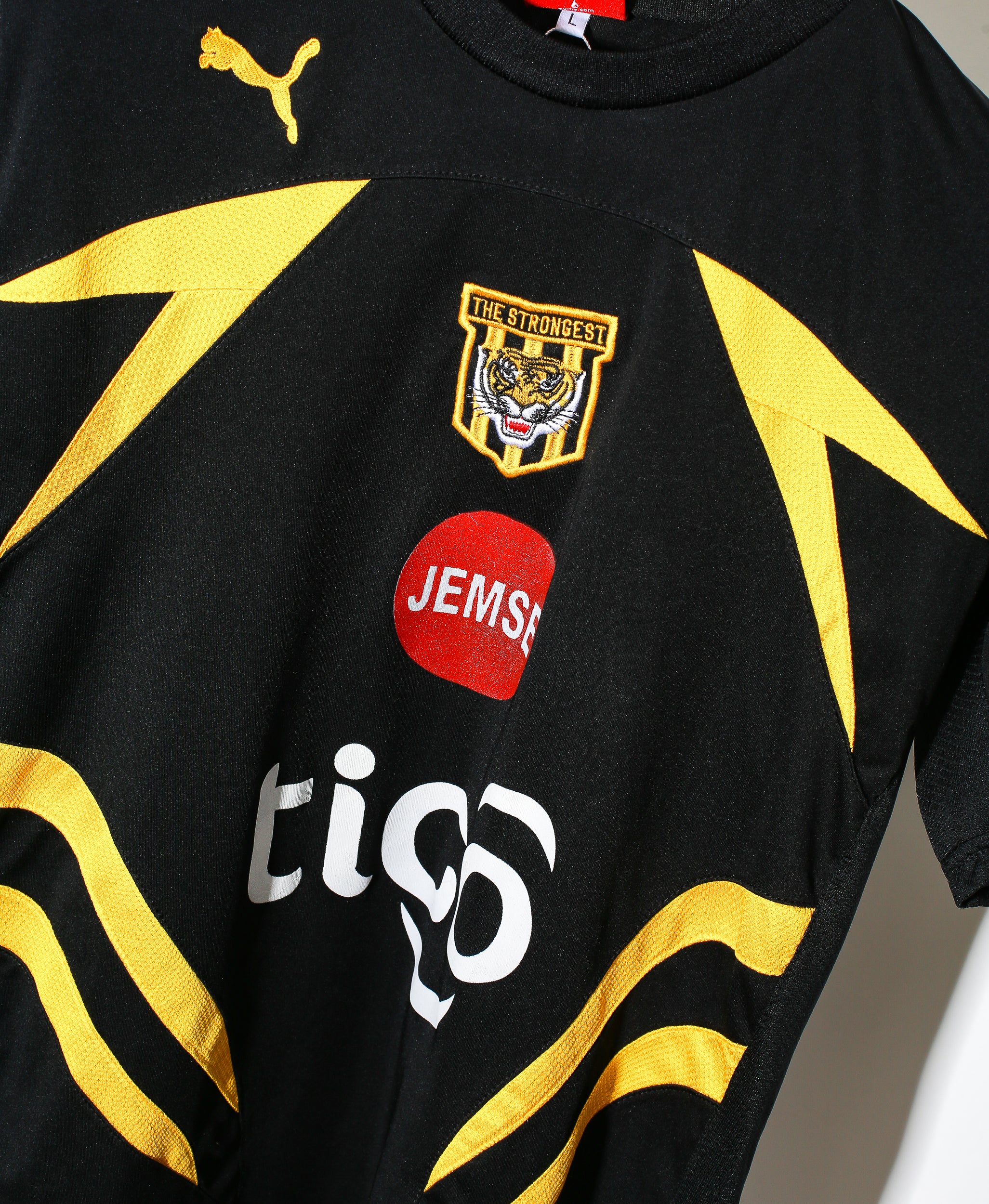 2009 Strongest Away Soccer Jersey - Size L for Men - Perfect for Matches, Training & Fan Support