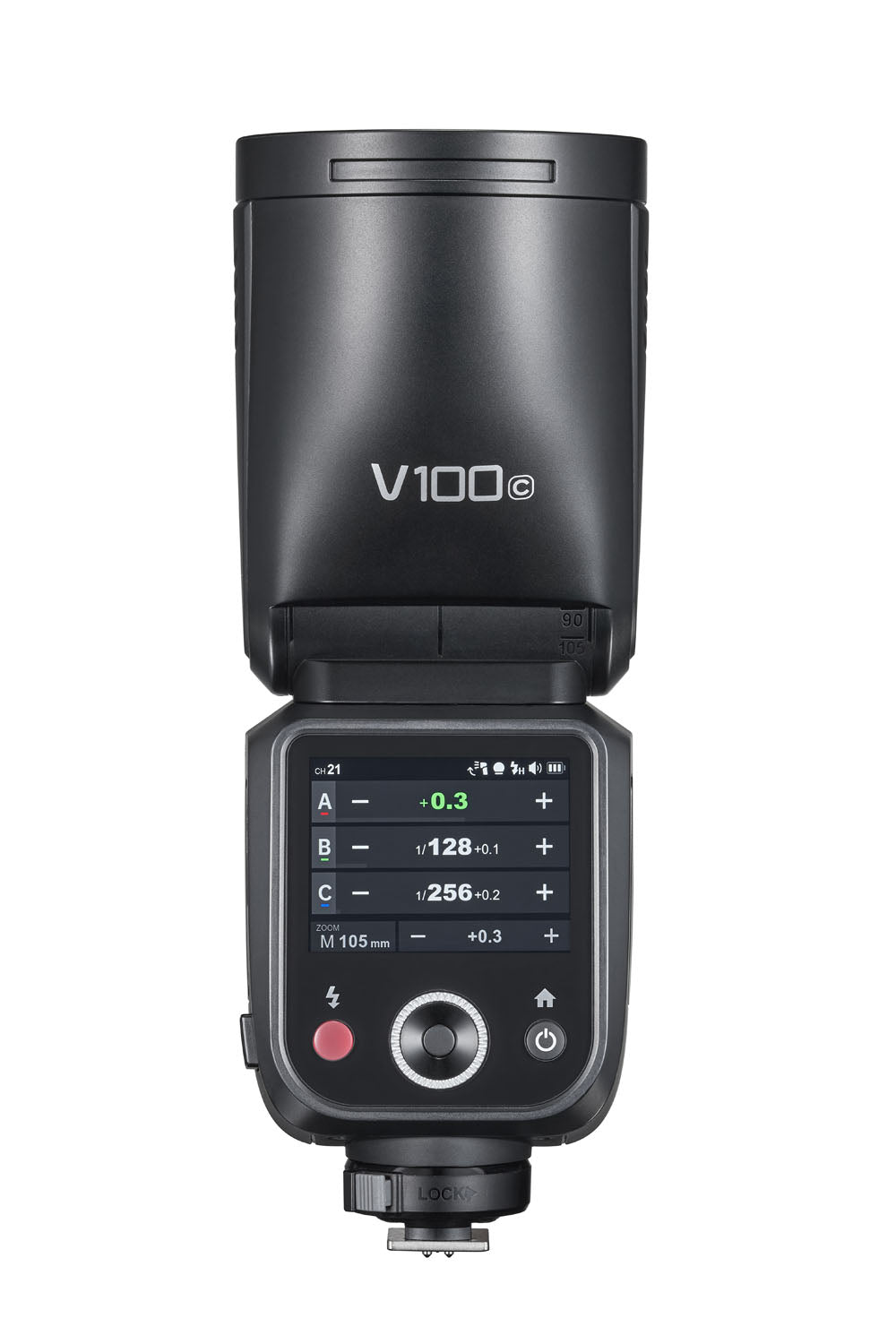 Canon Speedlite V100 Flash - Professional DSLR Camera Flash for Canon EOS, Nikon, Sony | Perfect for Wedding, Portrait & Studio Photography