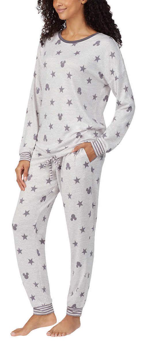 Disney Women's 2-Piece Cozy Pajama Set - Soft Sleepwear for Women & Girls - Perfect for Lounge, Sleep & Movie Nights
