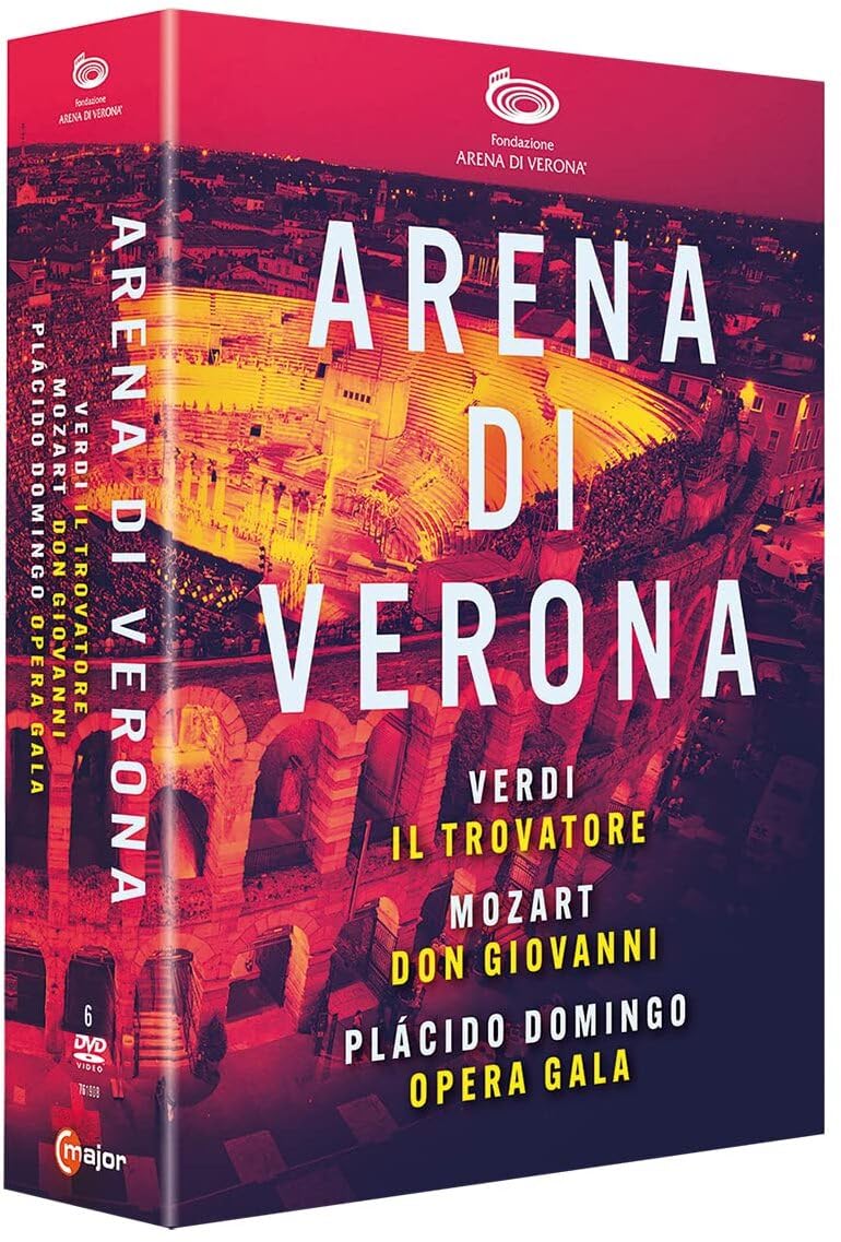 Arena Di Verona Opera DVD - Classic Italian Performances & Stunning Visuals | Perfect for Opera Lovers, Home Theater & Gift Giving