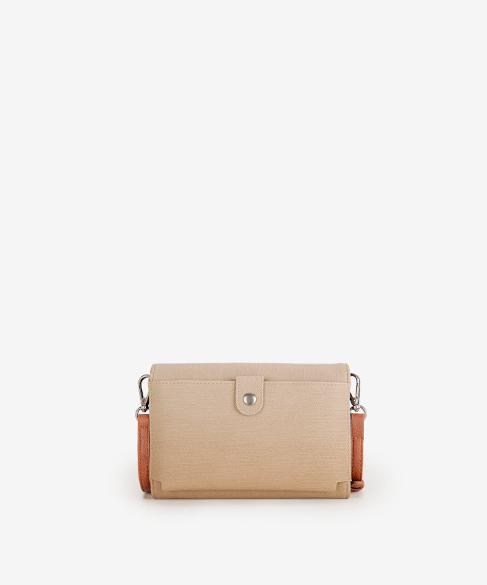 Wrangler Flap Canvas Mini Crossbody Purse for Women - Stylish Small Shoulder Bag with Adjustable Strap - Perfect for Travel, Shopping & Everyday Use