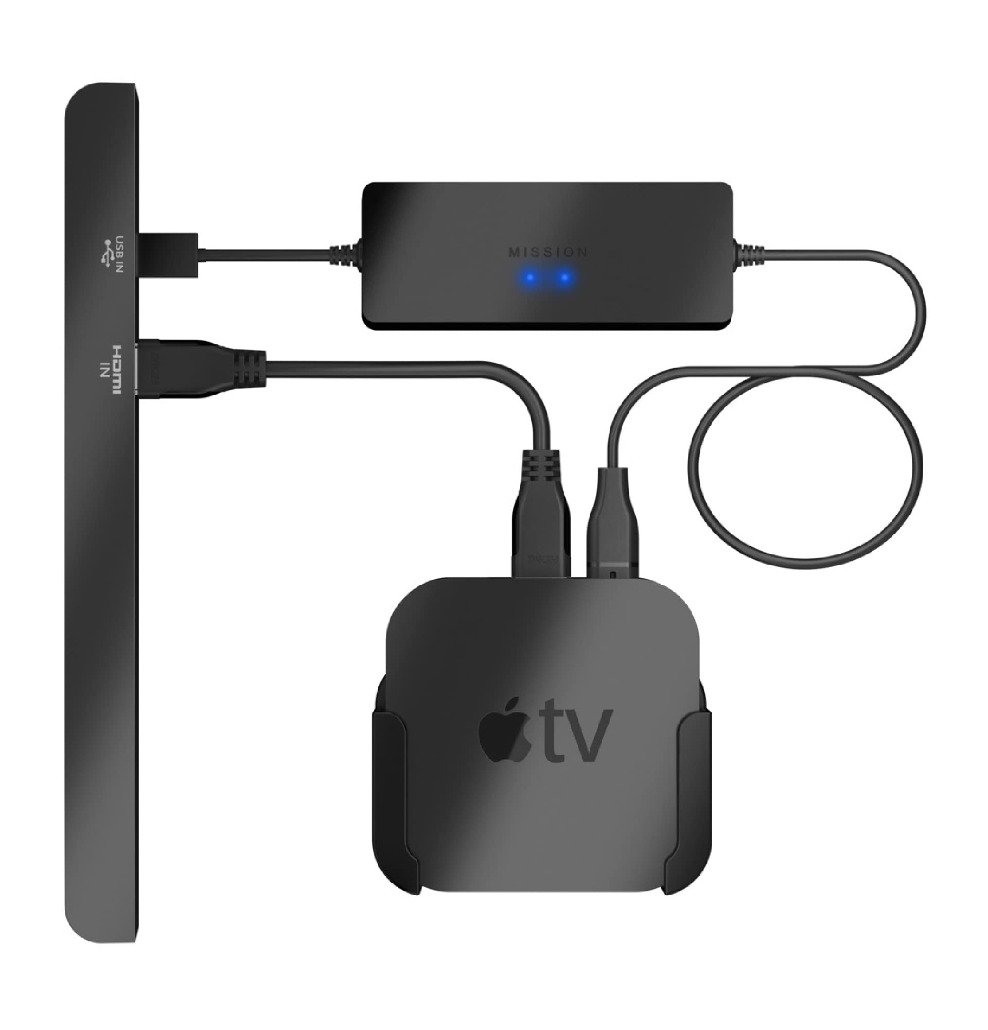 Original Title: Mission USB Power Cable for Apple TV (Power Apple TV Directly from Your TV USB Port)   Optimized Title: **Mission USB Power Cable for Apple TV - Direct TV USB Port Charging | Fast & Reliable Power Supply for Streaming & Entertainment**