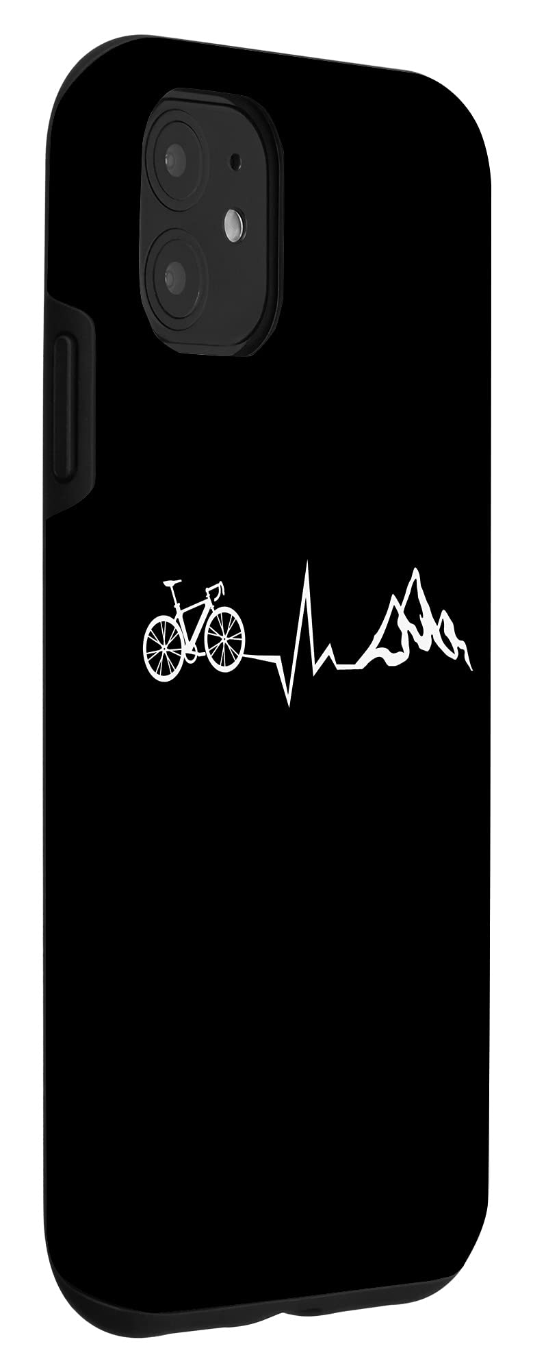 iPhone 11 Case - Shockproof Bike Cycling Phone Cover with Mountain Design for Outdoor Sports & Adventure Enthusiasts | Perfect for Mountain Biking, Road Cycling & Fitness Tracking