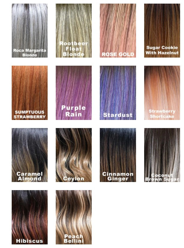 Dolce & Dolce Premium Synthetic Wigs for Women - Natural Looking Soft Heat Resistant Hairpieces for Daily Wear, Cosplay, and Special Occasions
