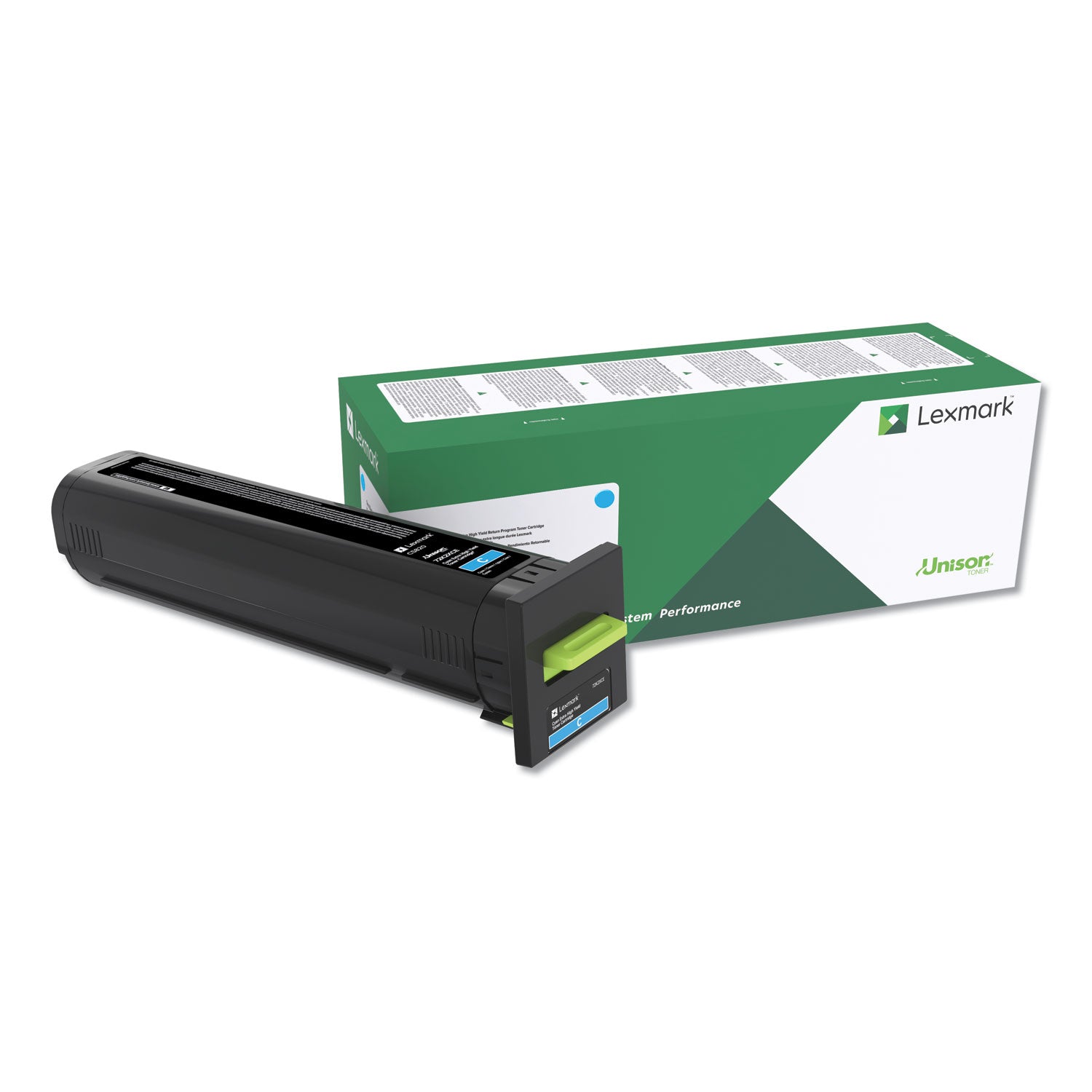 CS820 Extra High Yield Cyan Toner Cartridge - Compatible with 72K1XC0 Return Program | Ideal for Office Printing & High-Volume Documents