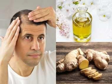 Organic Ginger Hair Oil for Hair Growth & Scalp Care - Promotes Thicker, Longer Hair - Natural Treatment for Dry, Damaged Hair - Perfect for Daily Use & Hair Care Routine