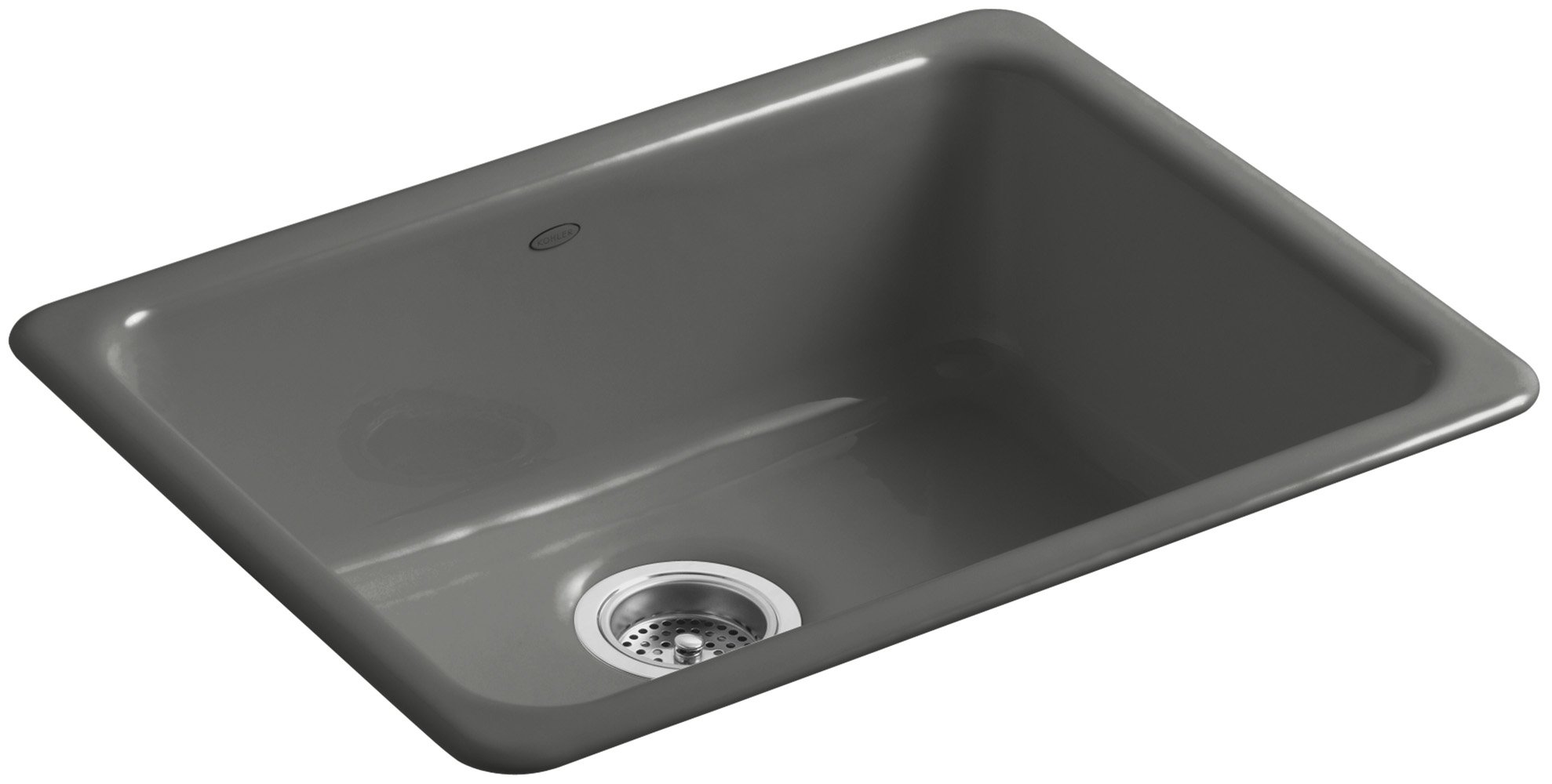 KOHLER K-6585-58 Self-Rimming Bathroom Sink in Iron/Tones Finish - Perfect for Modern Vanities and Powder Rooms