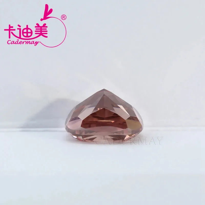 2.196CT CVD Lab Grown Diamond Loose Stone - VS1 Clarity, Cushion Cut, Fancy Brownish Color for Jewelry Making | Engagement Rings, Necklaces & Custom Designs