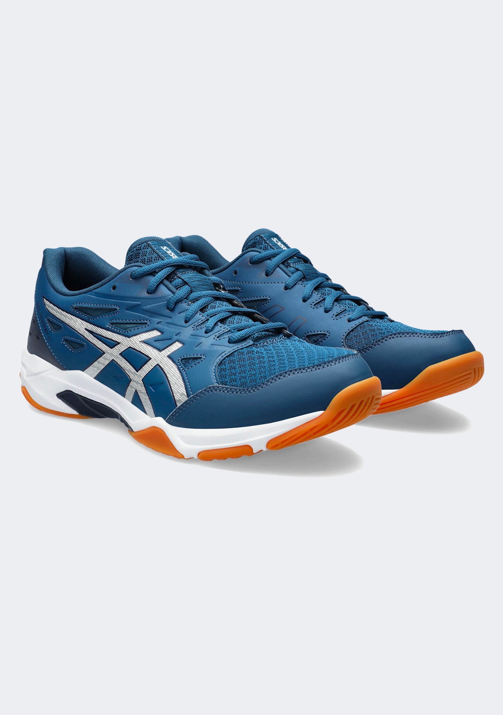 ASICS Men's Gel Rocket 11 Volleyball Shoes - Lightweight Court Sneakers for Indoor Sports & Gym Workouts - Perfect for Volleyball, Badminton & Squash Players