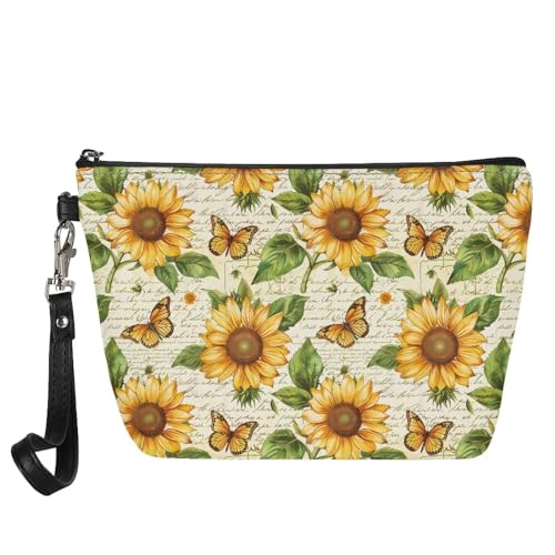 Retro Sunflower Butterfly