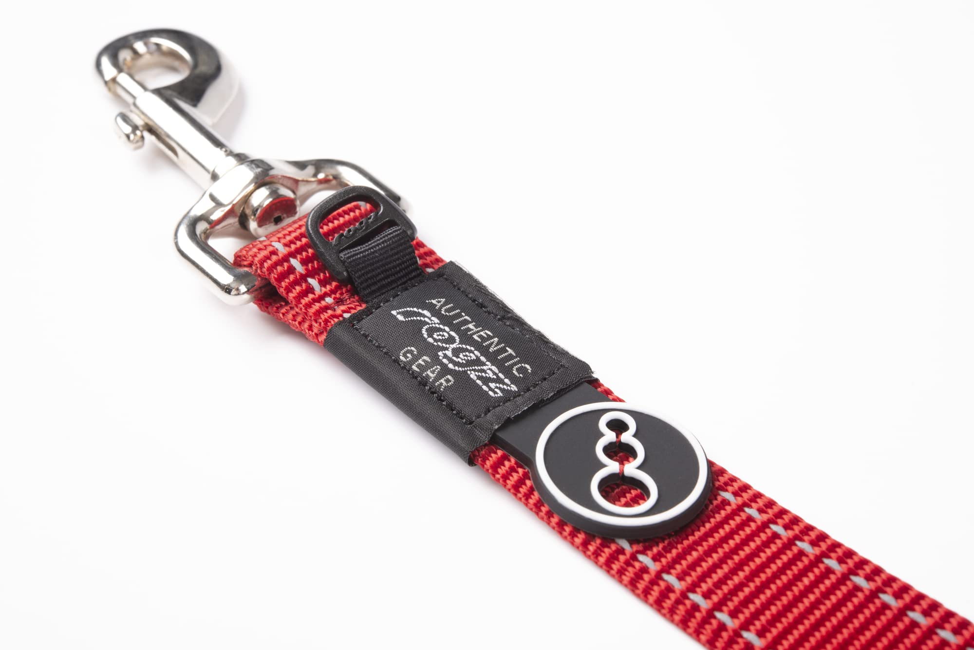 Multi-Function Dog Leash Control Medium - Red | Adjustable Hands-Free Pet Walking Lead for Running, Hiking & Training