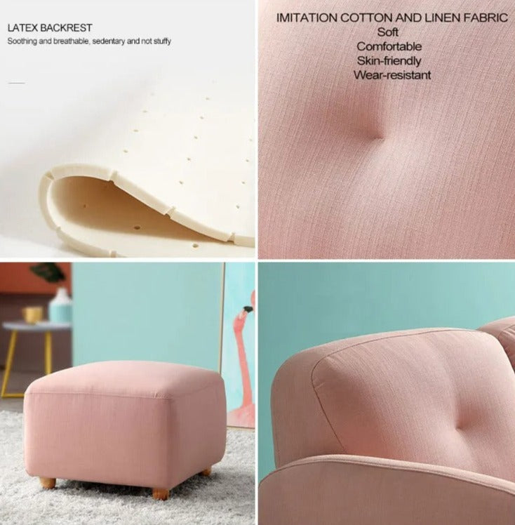 Luxury Macarons Designer Sofa Set - Modern Elegant Living Room Furniture for Home Decor & Comfortable Seating
