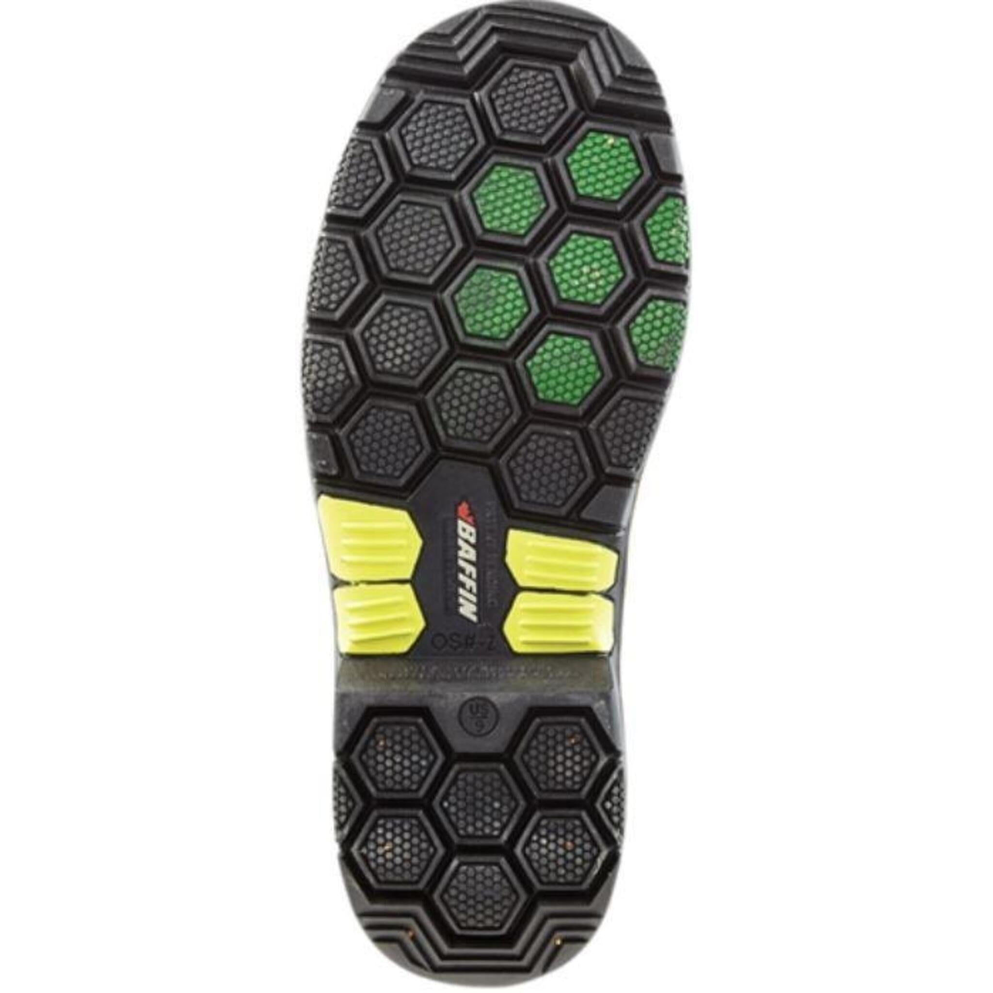 Baffin Men's Hercules Hex Flex Safety Work Boots - Slip Resistant, Waterproof, Double Comfort for Construction & Outdoor Work (Sizes 9-13) | Ideal for Heavy Duty Jobs, Winter Weather & Industrial Sites