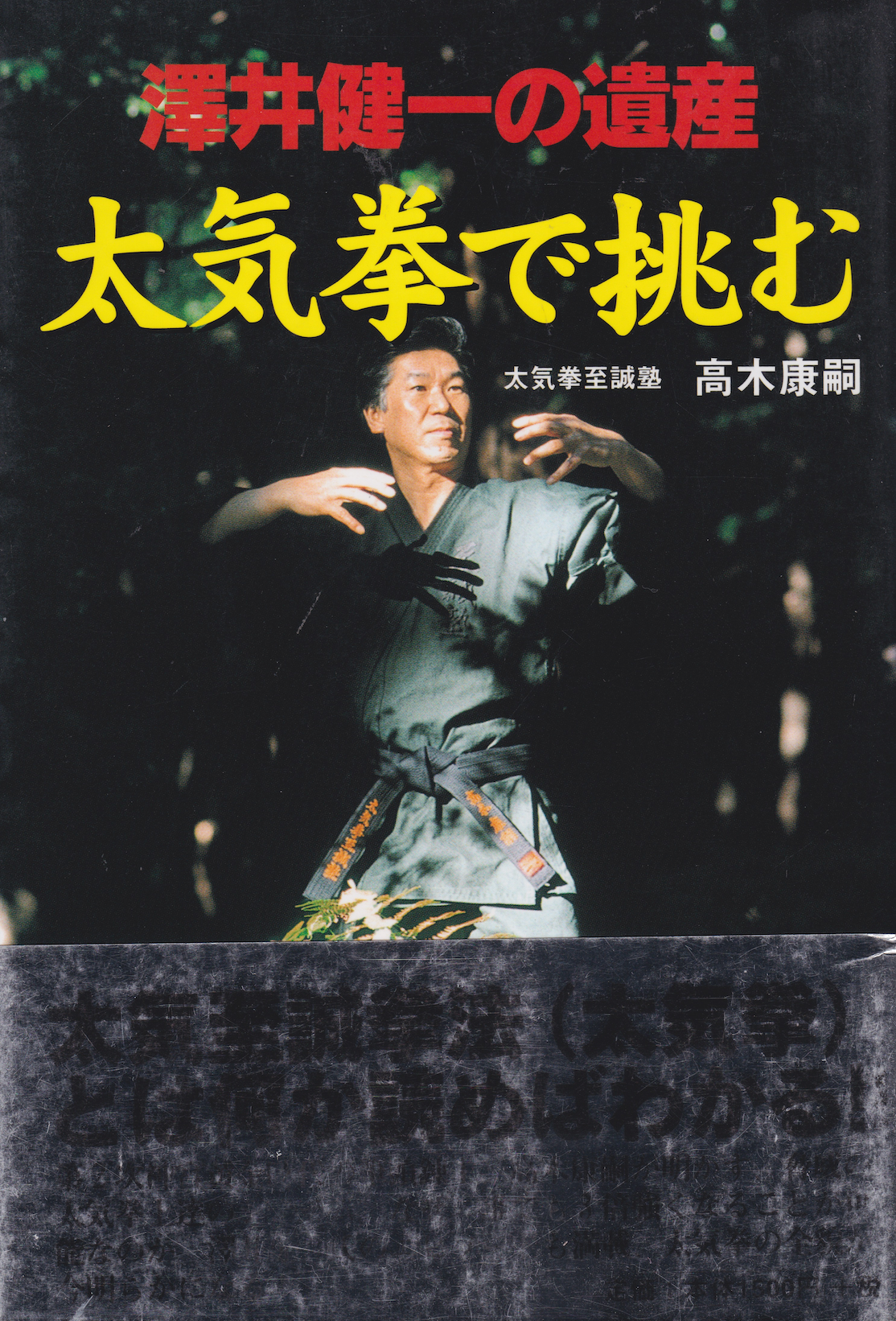 Preowned Koji Takagi Book: Challenging Kenichi Sawai's Taikiken Legacy - Martial Arts Training & Philosophy Guide for Practitioners