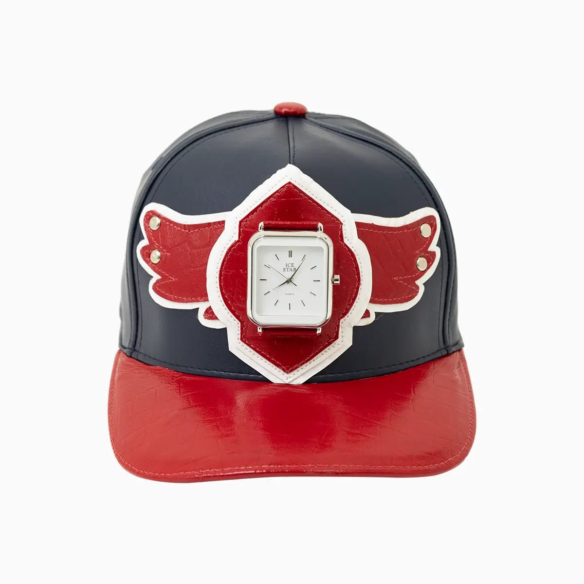 Breyer's Buck 50 Genuine Leather Watch Hat for Men - Vintage Style Adjustable Cap with Watch Pocket - Perfect for Outdoor Activities, Hunting, and Casual Wear