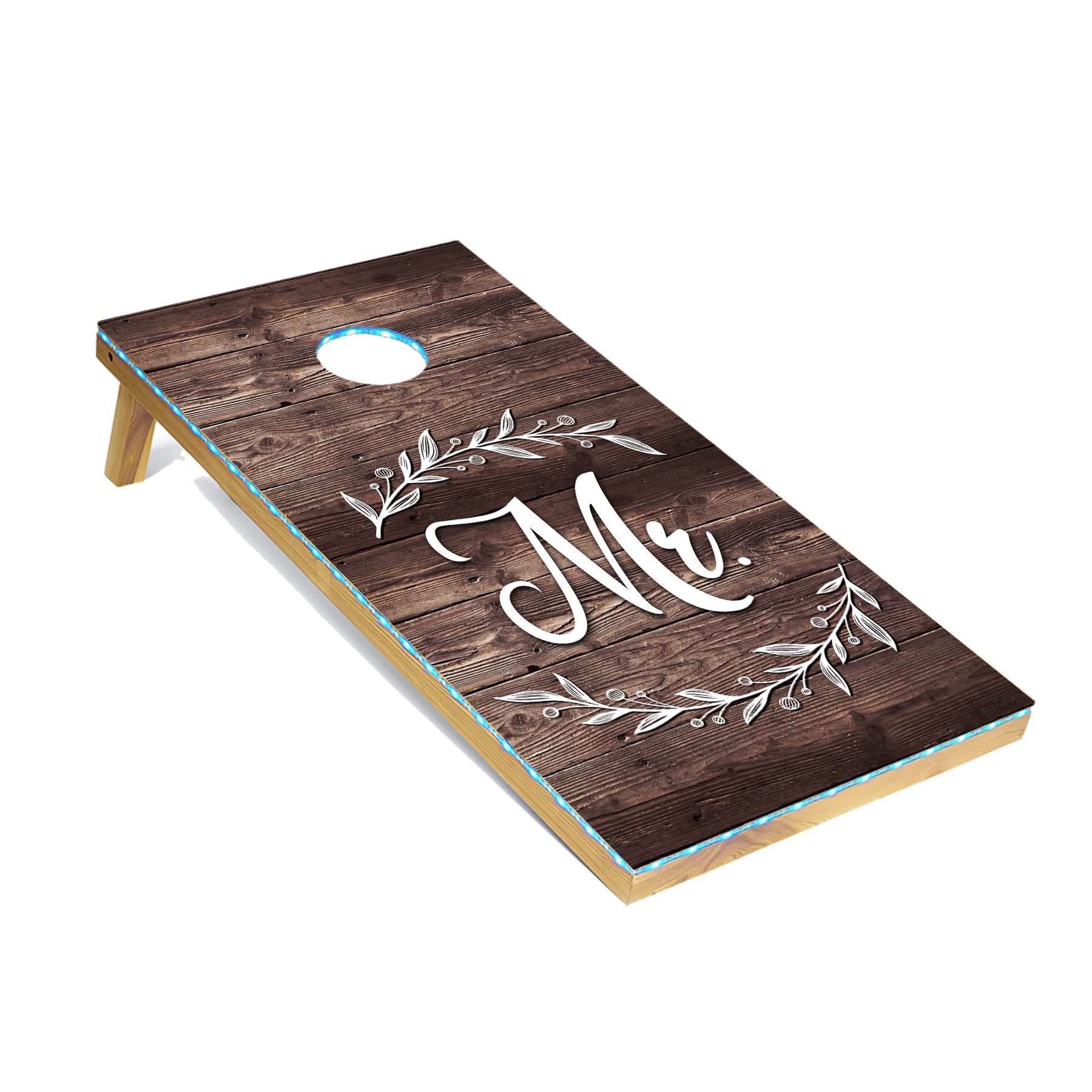 Premium Cornhole Game Set with 8 Bean Bags & Carry Case - Regulation 4'x2' Corn Hole Boards for Adults - Tournament Grade & Lightweight Design - Optional LED Lights for Night Play - Perfect for Backyard Parties, Tailgating & Outdoor Events