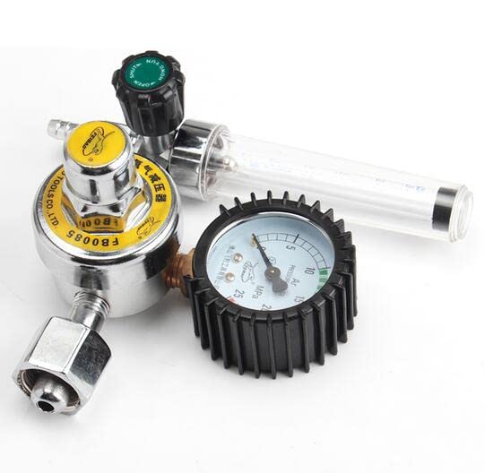 Energy-Saving Argon Gas Pressure Reducing Valve with Flowmeter - Precise Control for Welding, Metal Fabrication & Industrial Gas Applications