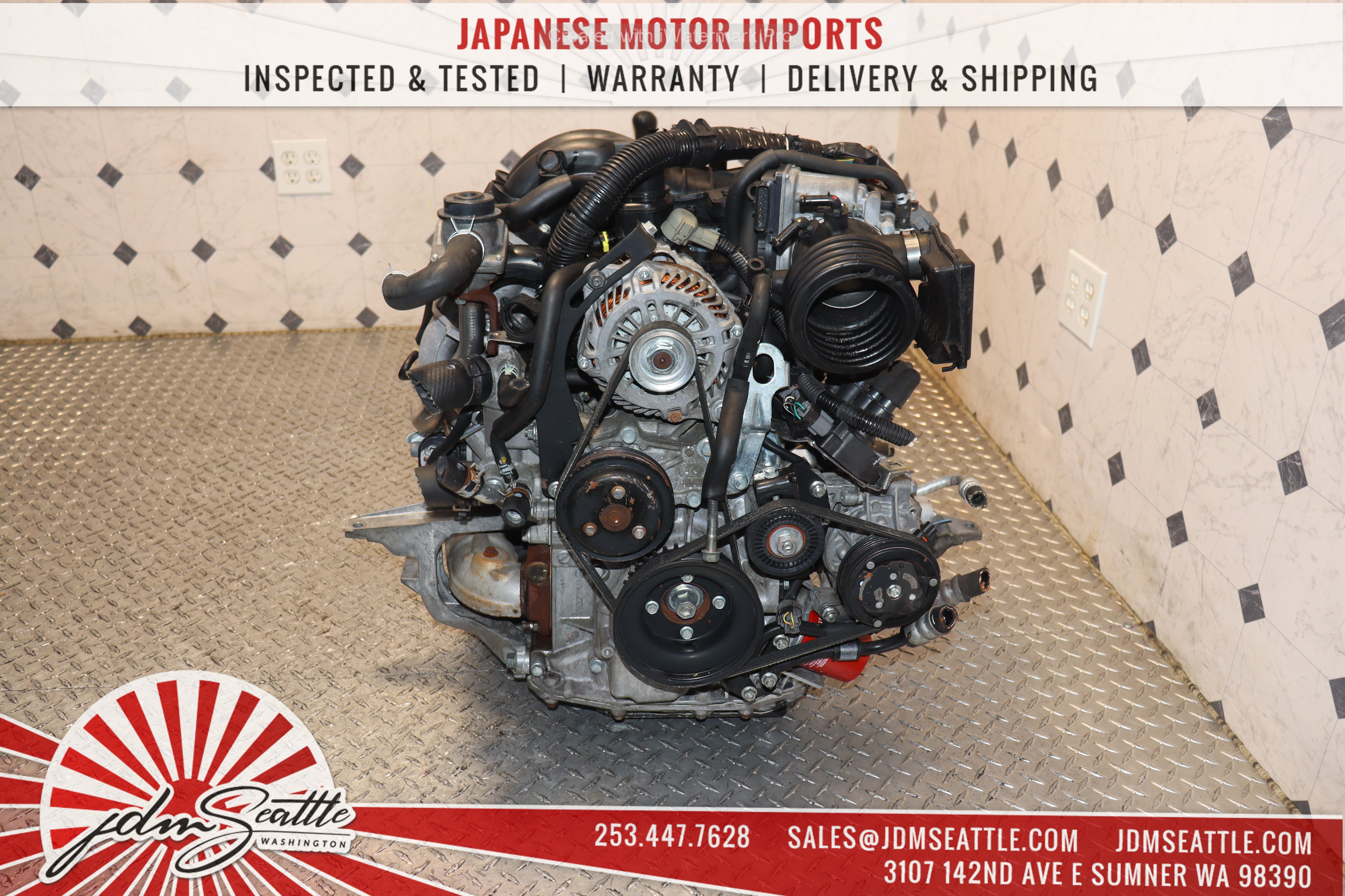JDM 09-11 MAZDA RX8 13B RENISIS 6-Port Engine with 6-Speed Transmission - High Performance Rotary Engine for Racing & Car Restoration Projects