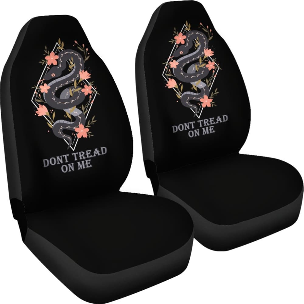 Premium Don't Tread On Me Car Seat Covers 212109 - Durable & Stylish Protection for Cars, Trucks & SUVs - Perfect for Road Trips & Daily Commutes