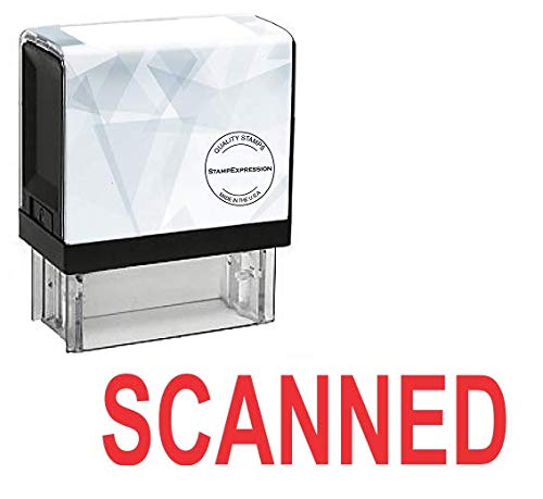 StampExpression Self Inking Rubber Stamp for Office - Pre-Inked with Red Ink (A-5622) | Perfect for Document Signing, Paperwork & Business Correspondence