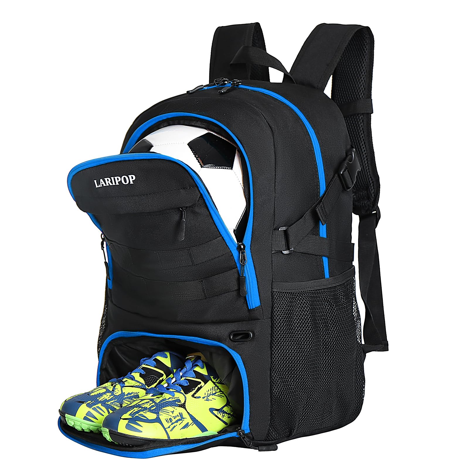 **Best Soccer & Basketball Backpack for Training - Durable Sports Equipment Bag Fits Volleyball, Soccer Gear - Perfect Gift for Athletes (Ideal for Gym, School & Travel)**