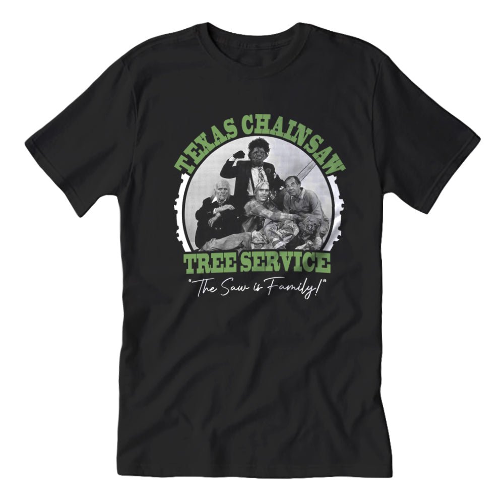 Texas Chainsaw Tree Service T-Shirt - Funny Arborist & Logger Apparel - Perfect for Landscapers, Tree Trimmers & Chainsaw Enthusiasts
