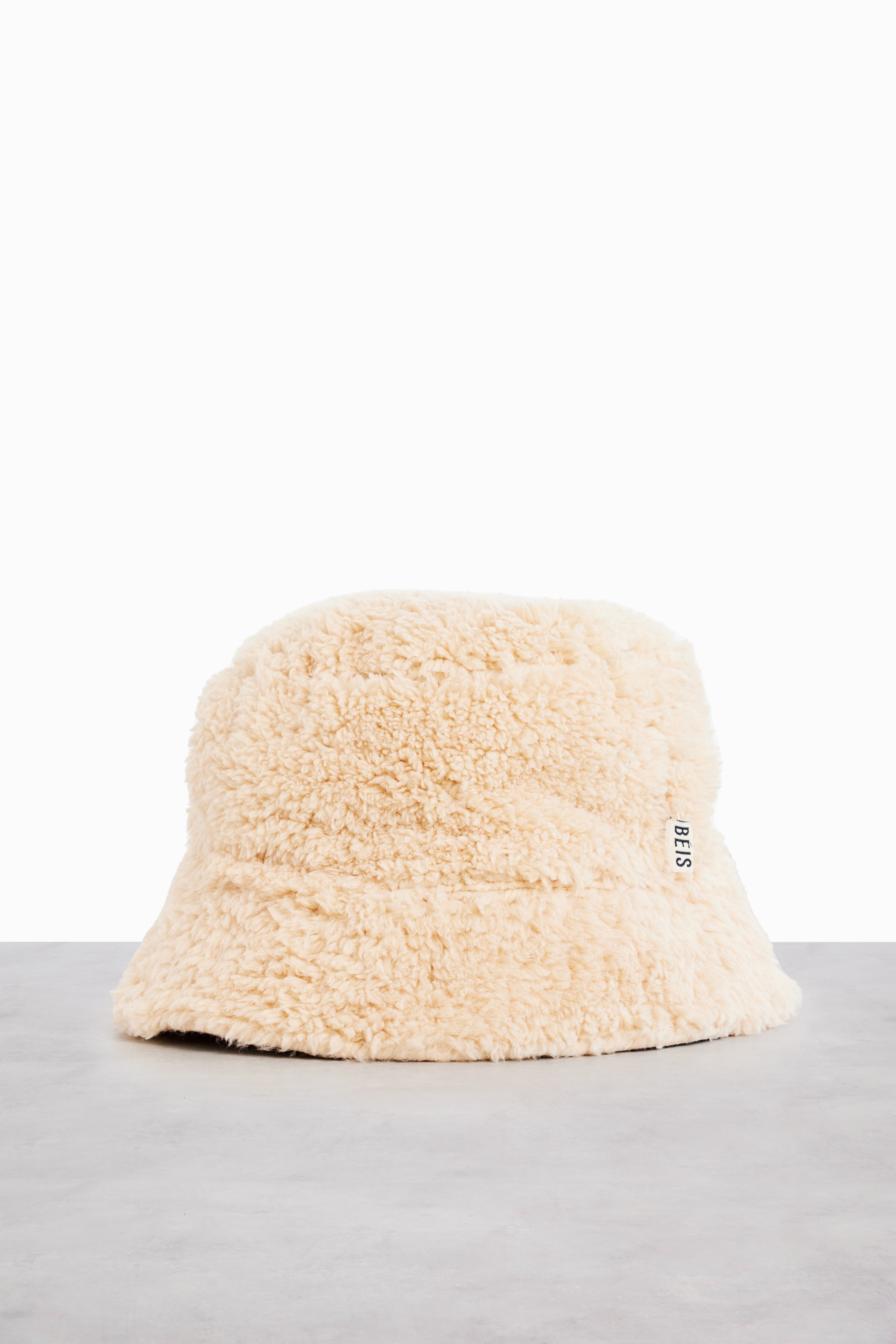 Stylish Beige Bucket Hat for Men & Women - Sun Protection Outdoor Summer Hat for Beach, Hiking, and Travel