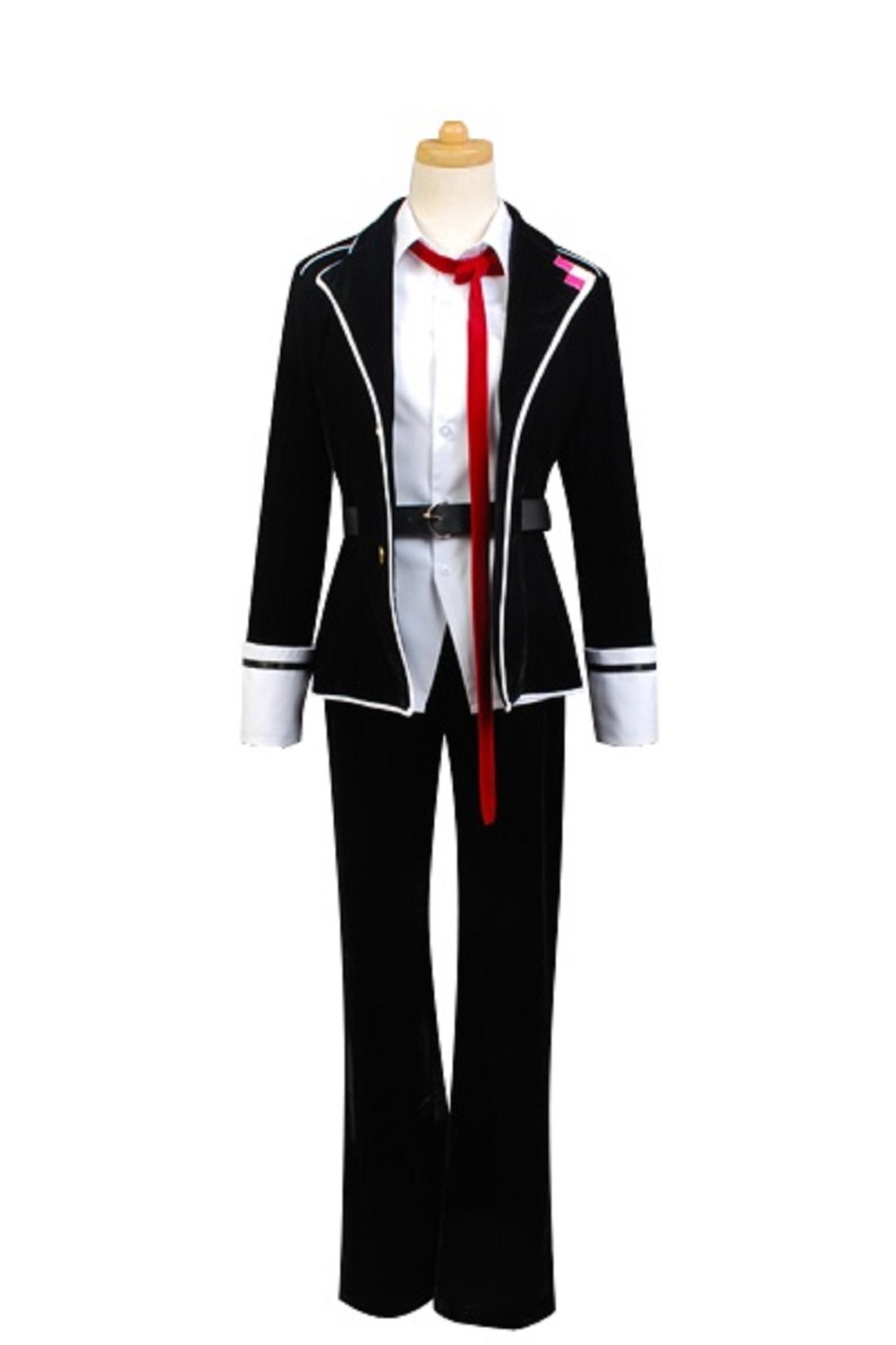 Diabolik Lovers Sakamaki Ayato Vampire Cosplay Costume Full Set - Anime Halloween Party Outfit for Conventions & Roleplay