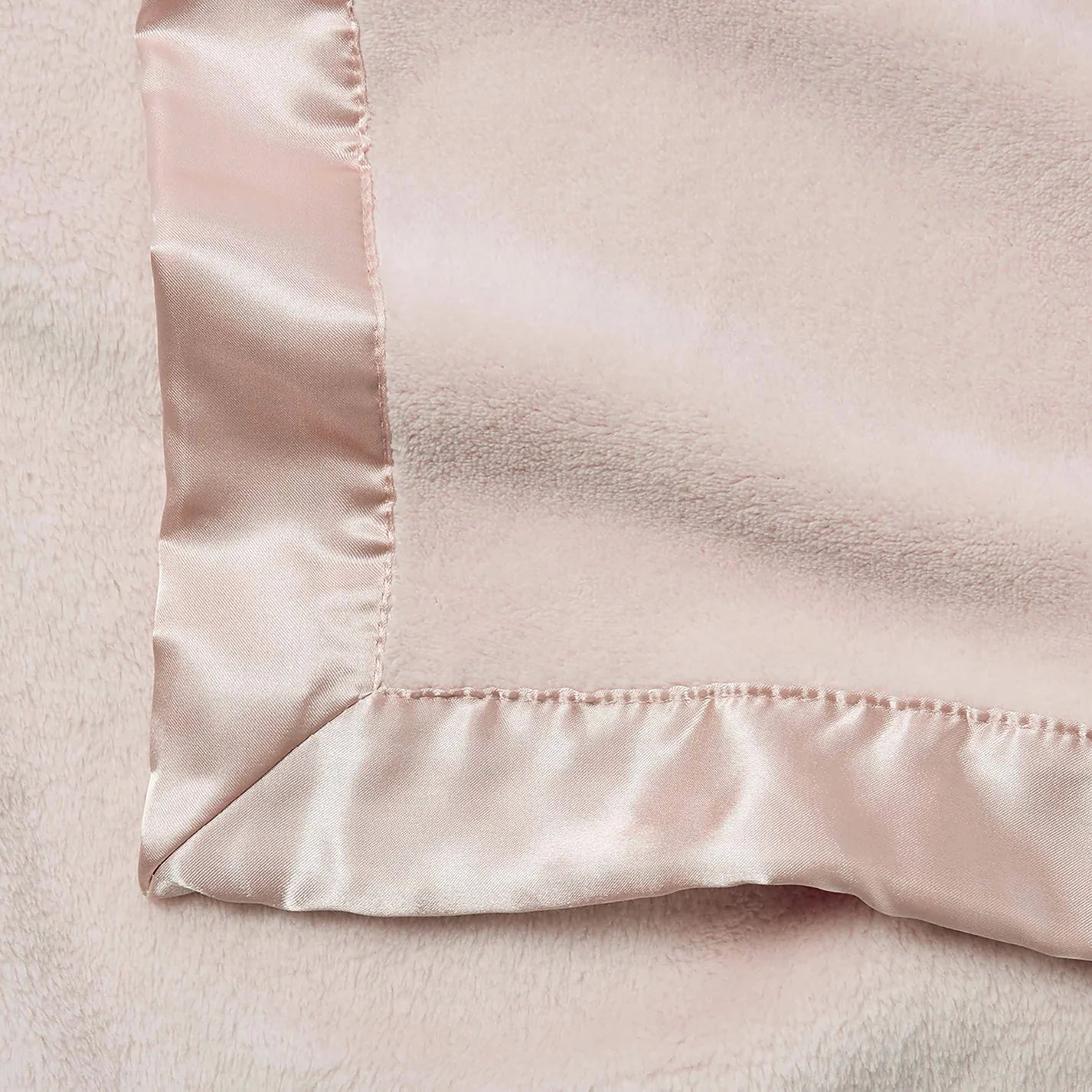 Soft Pale Pink Fleece Baby Stroller Blanket - Cozy & Warm for Newborns & Toddlers - Perfect for Strollers, Car Seats & Nursery Naps