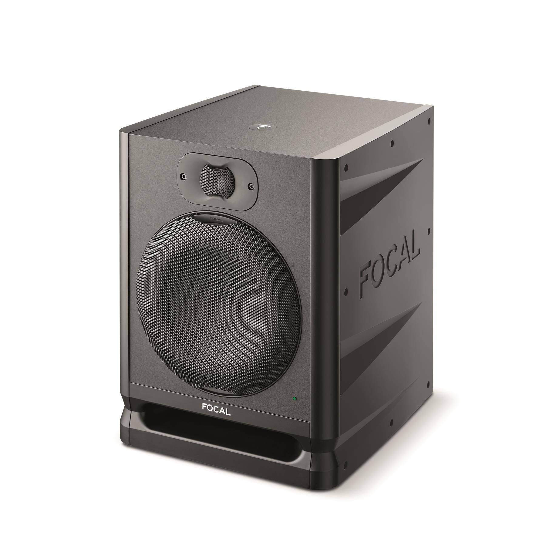 Focal Alpha 80 Evo 115W Powered 2-Way Studio Monitor - Professional Reference Speakers for Music Production, Home Recording & Audio Mixing