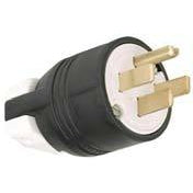 220VAC 14-50P NEMA Male Plug - Heavy Duty Inline Direct Wire Connector for RV, EV Charger & Industrial Equipment