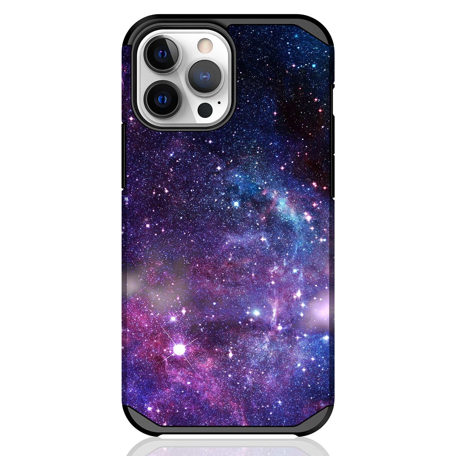 Premium iPhone 13 Pro Max Case - Slim Hybrid Shockproof Hard Cover with Stylish Stardust Design | Fashionable & Protective Armor Case for iPhone 13 Pro Max | Perfect for Daily Use, Travel & Outdoor Activities