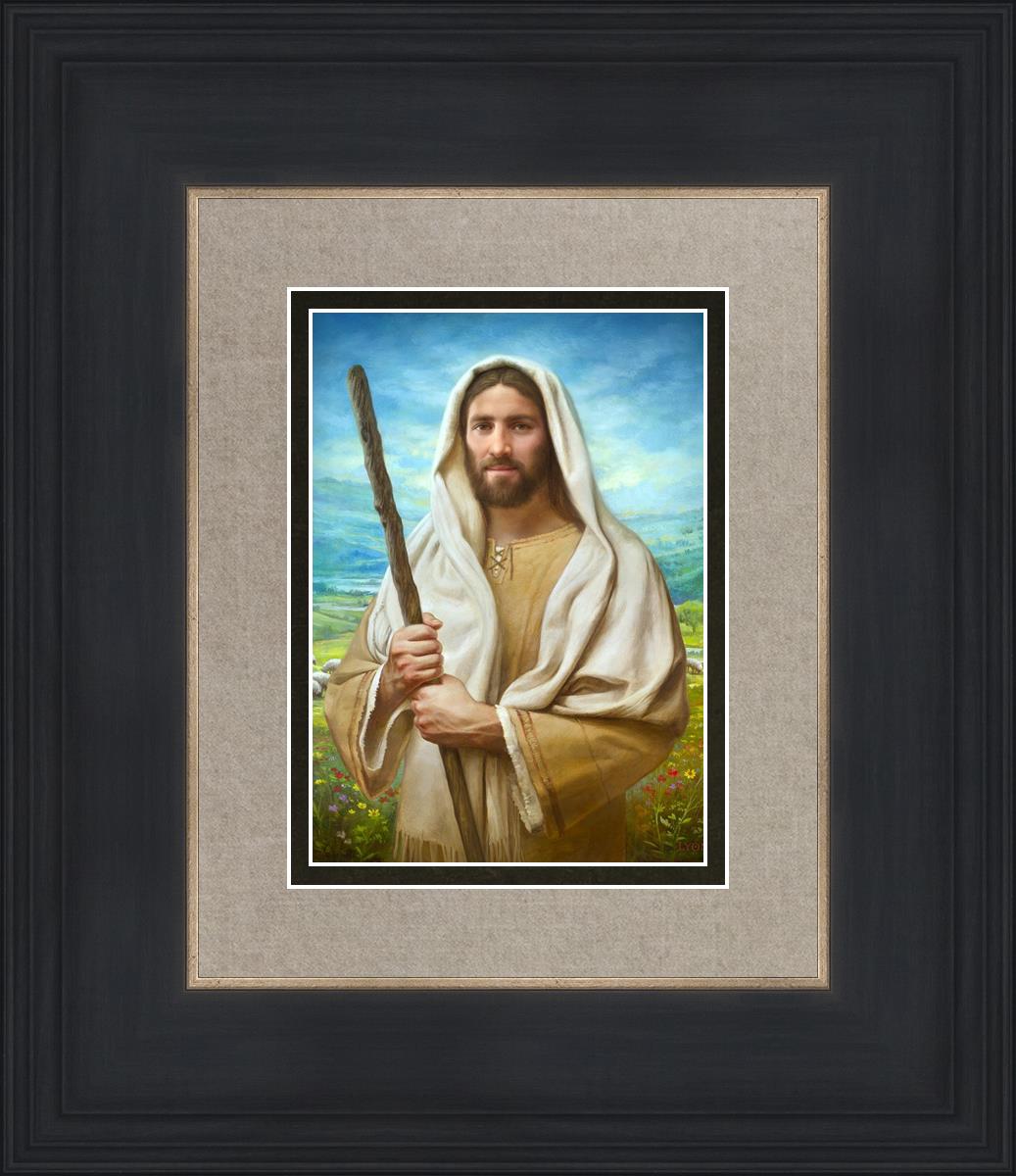 Feed My Sheep by Howard Lyon - Inspirational Christian Art Print for Home, Office & Church Decor - Perfect for Gifts & Spiritual Encouragement