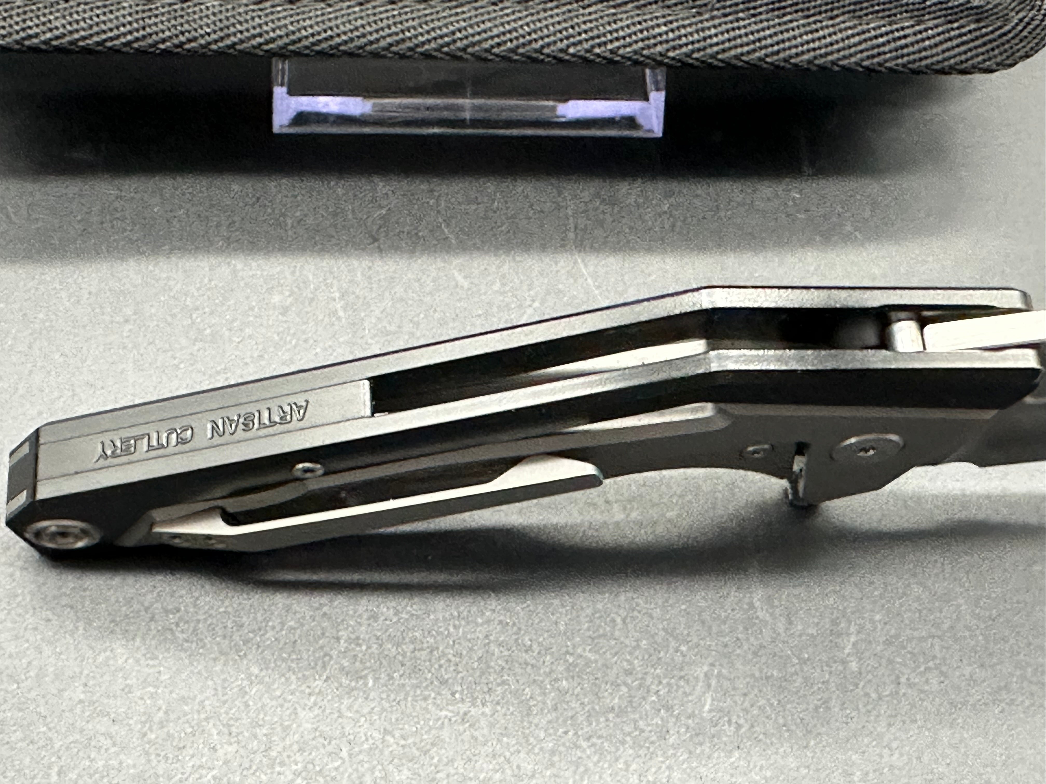 Artisan Cutlery Ravine - Premium Folding Pocket Knife with G10 Handle, Stainless Steel Blade for Outdoor, Camping & EDC (Everyday Carry) - Perfect for Hiking, Survival & Tactical Use