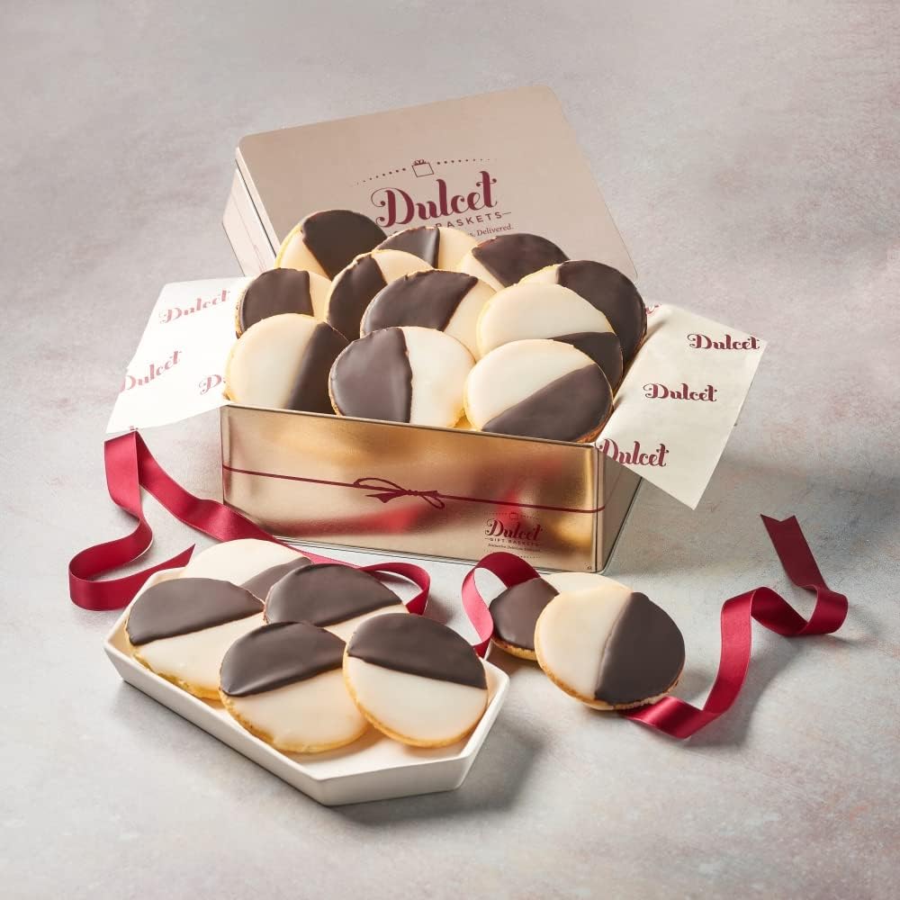Deluxe Cookies Gift Basket - Thoughtful Thank You, Sympathy & Get Well Soon Gift for Women, Men, Girls & Boys | Perfect for Holidays, Birthdays & Special Occasions | Dulcet Gift Baskets